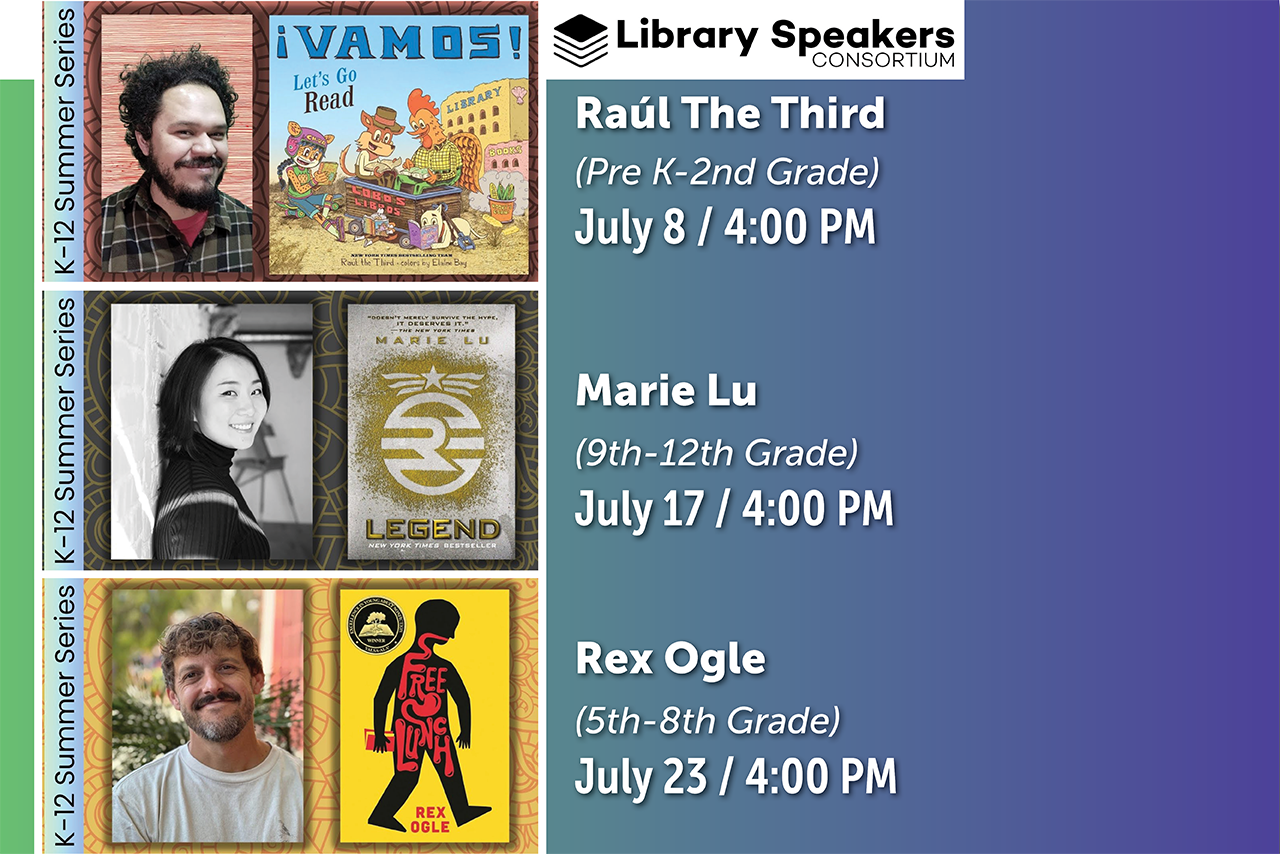 July Virtual Author Events