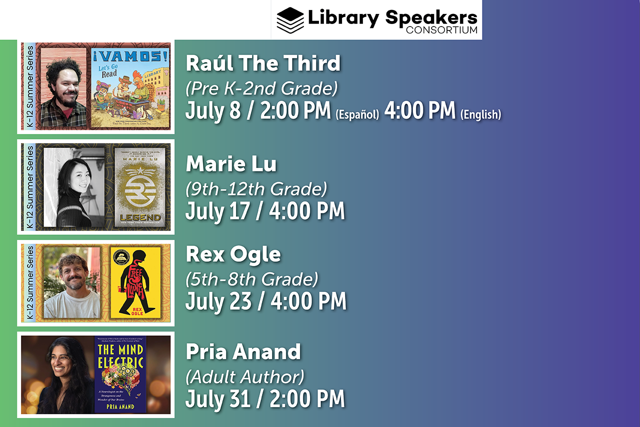 July Author Events