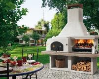 Outdoor home barbecue