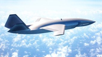 Another example of a drone that looks like a jet