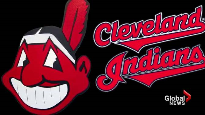 Chief Wahoo with Cleveland Indians