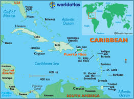 Map of Puerto Rico