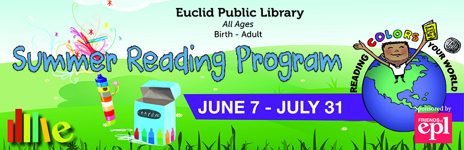Reading Colors Your World Summer Reading Banner