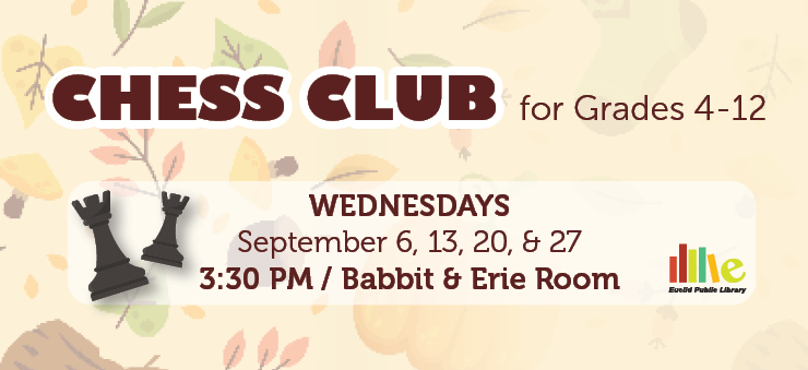 Chess Club for Grades 4-12