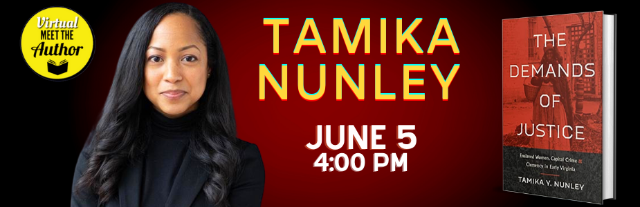 Virtual Author Visit Dr. Tamika Nunley